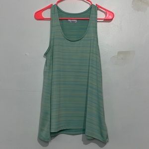 Size S Women’s Blue and Green Columbia Athletic Tank Top